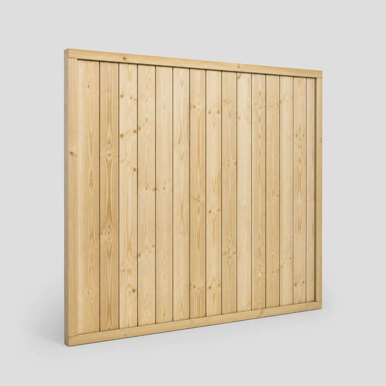 Palissade en bois