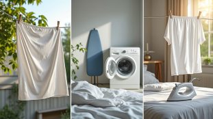 découvrez quand et comment repasser une housse de couette, les astuces pour gérer les plis, les conseils de séchage et la meilleure façon de sortir votre linge de la machine.